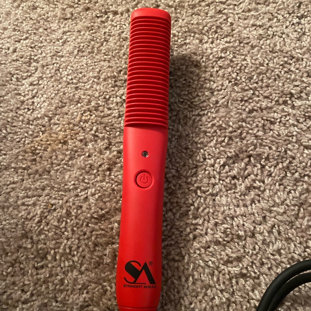 Hair drying, straightening, curling brush